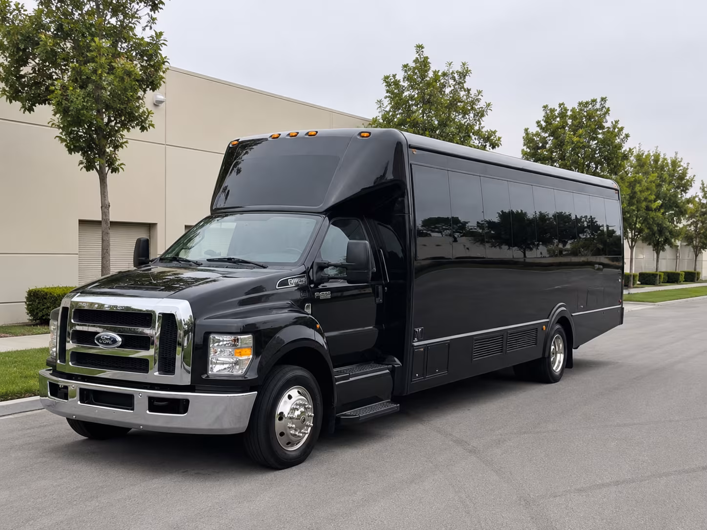 50 Passenger Party Bus Exterior