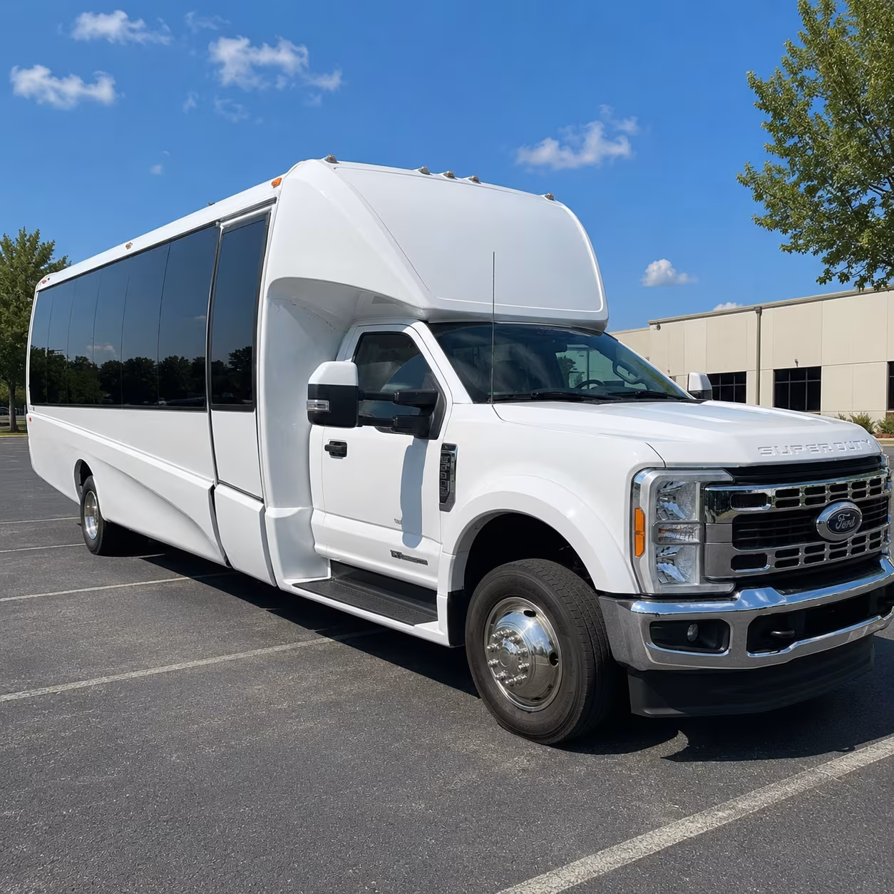 Palmdale Airport Shuttle & Transportation party bus exterior
