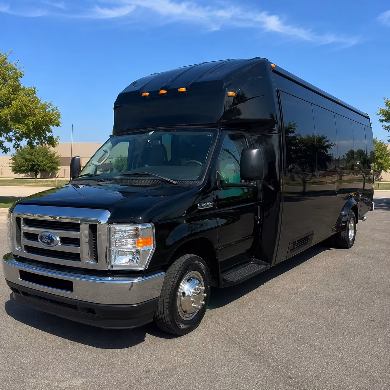 Palmdale Bachelor & Bachelorette Transportation party bus exterior