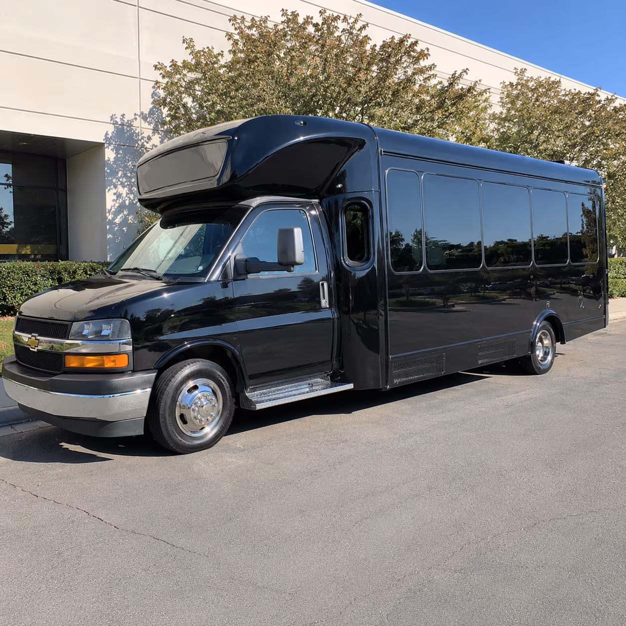 Palmdale Concert & Music Festival Transportation party bus exterior