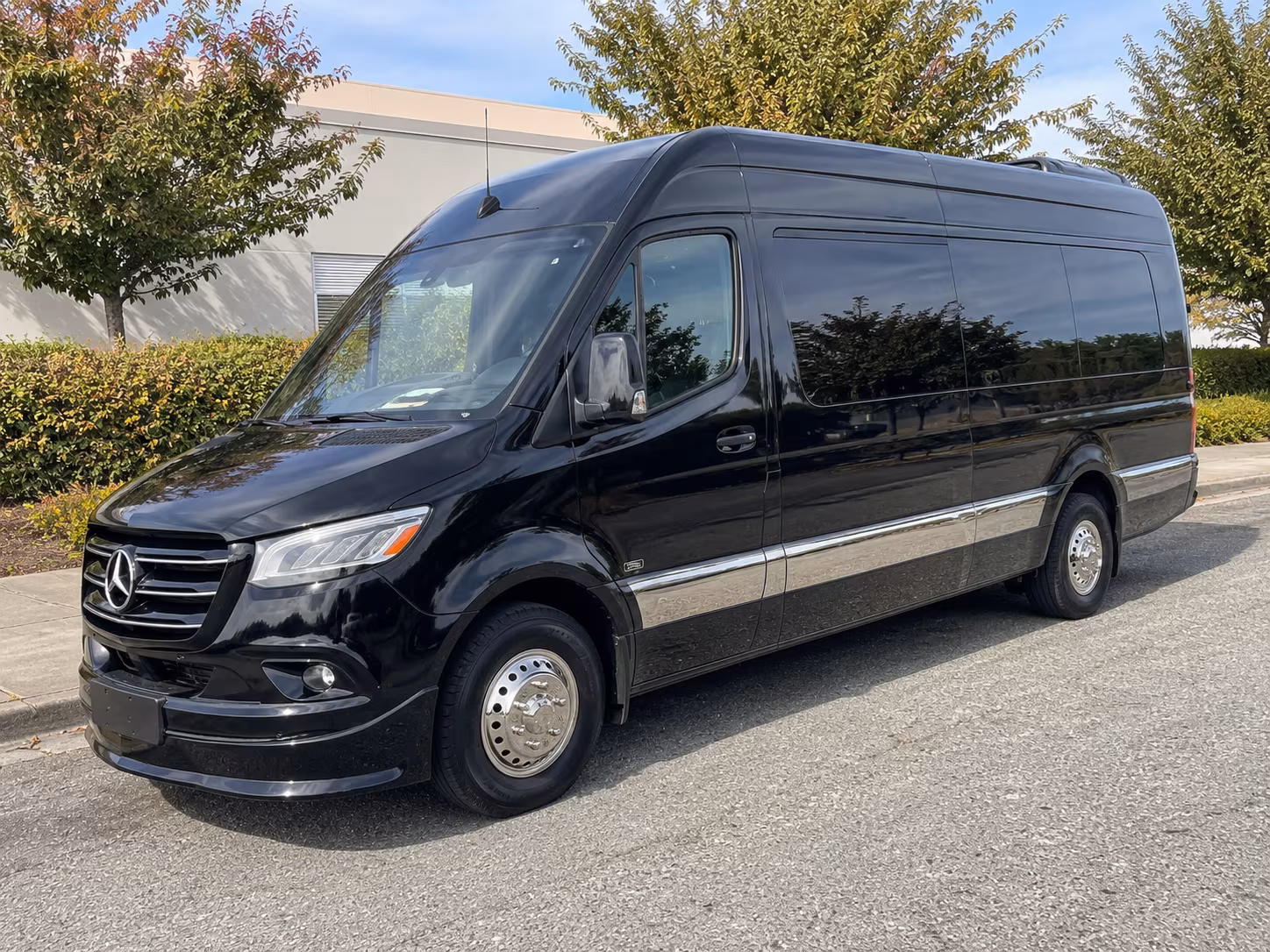 Palmdale Corporate Transportation party bus exterior