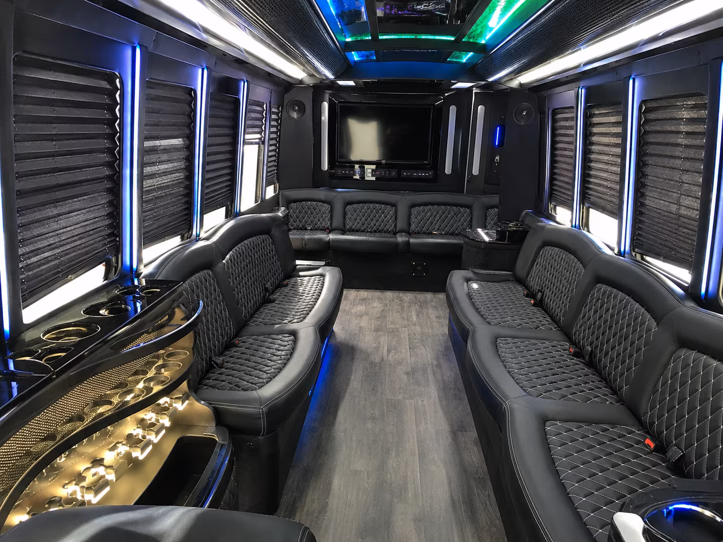 Palmdale Prom & Homecoming Transportation onboard seating