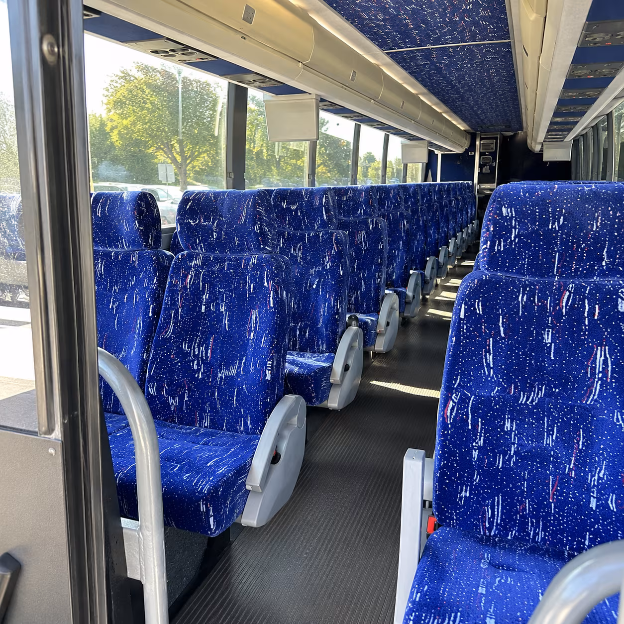 Palmdale School Event Transportation onboard seating
