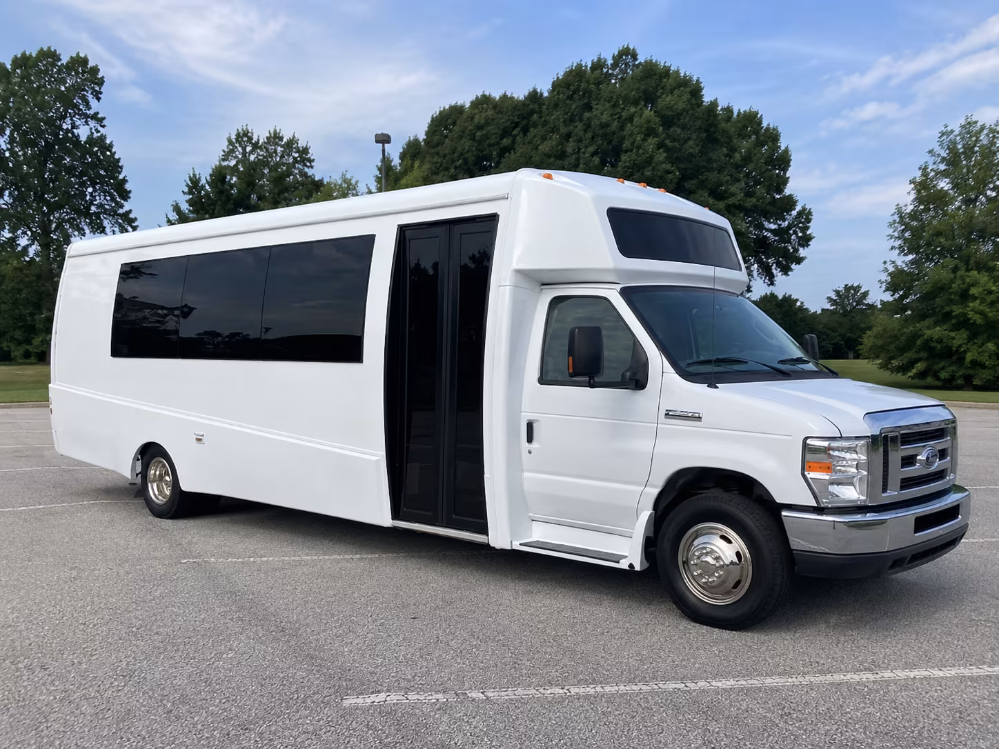 Palmdale Sporting Event Transportation party bus interior