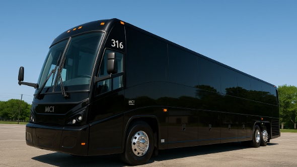 Exterior of Charter Bus Company Ontario's 40 Passenger Party Bus in Ontario