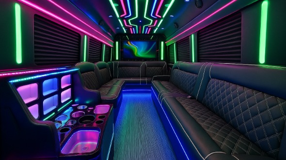 pasadena 20 passenger party bus